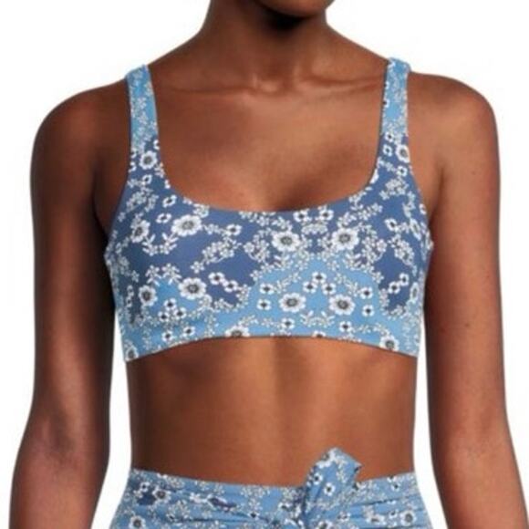 Maagi EUC Reversible Victorian Wall Guinea Tie Up Bikini Top - Picture 4 of 8